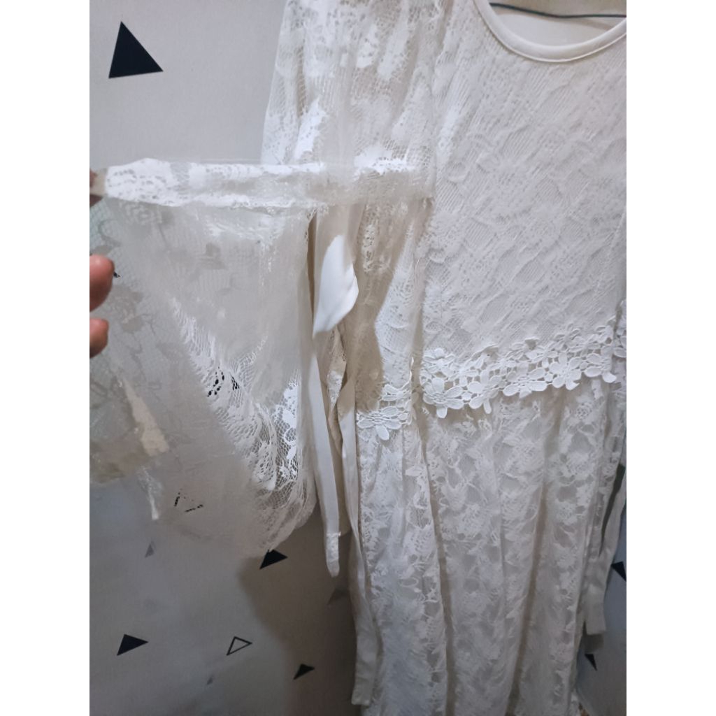 Prelove Gamis Brukat Untuk acara formal