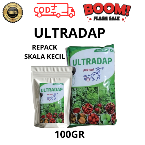 Pupuk ULTRADAP Pak Tani Repack 100g Fosfat Tinggi