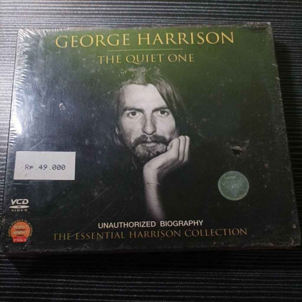VCD GEORGE HARRISON - THE QUIET ONE / INDONESIA RELEASES