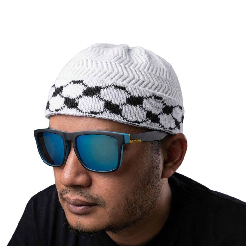 Peci Kupluk Pria Lipat Rajut Multifungsi | Kupluk Pria Sholat | Peci Sholat Kupluk Beanie Dewasa