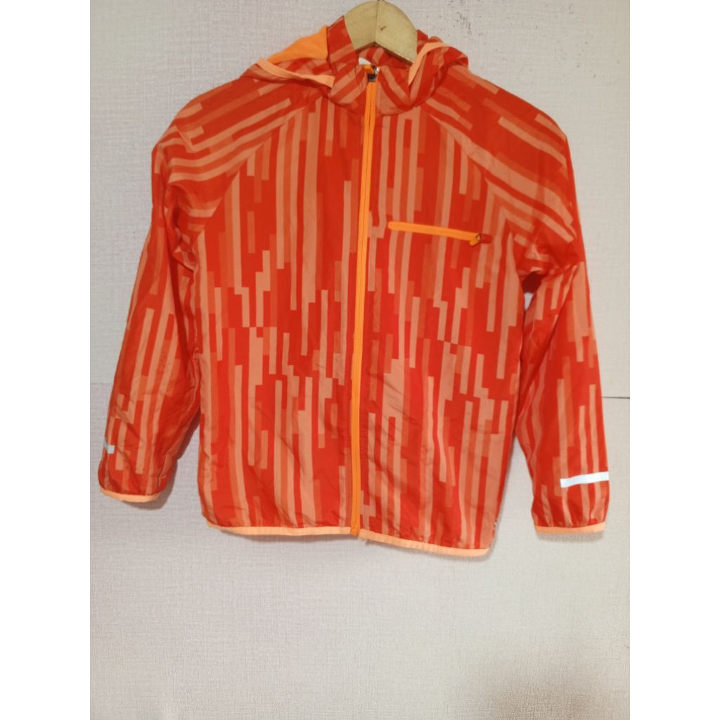jacket running joging anak 8-10 tahun size XS second