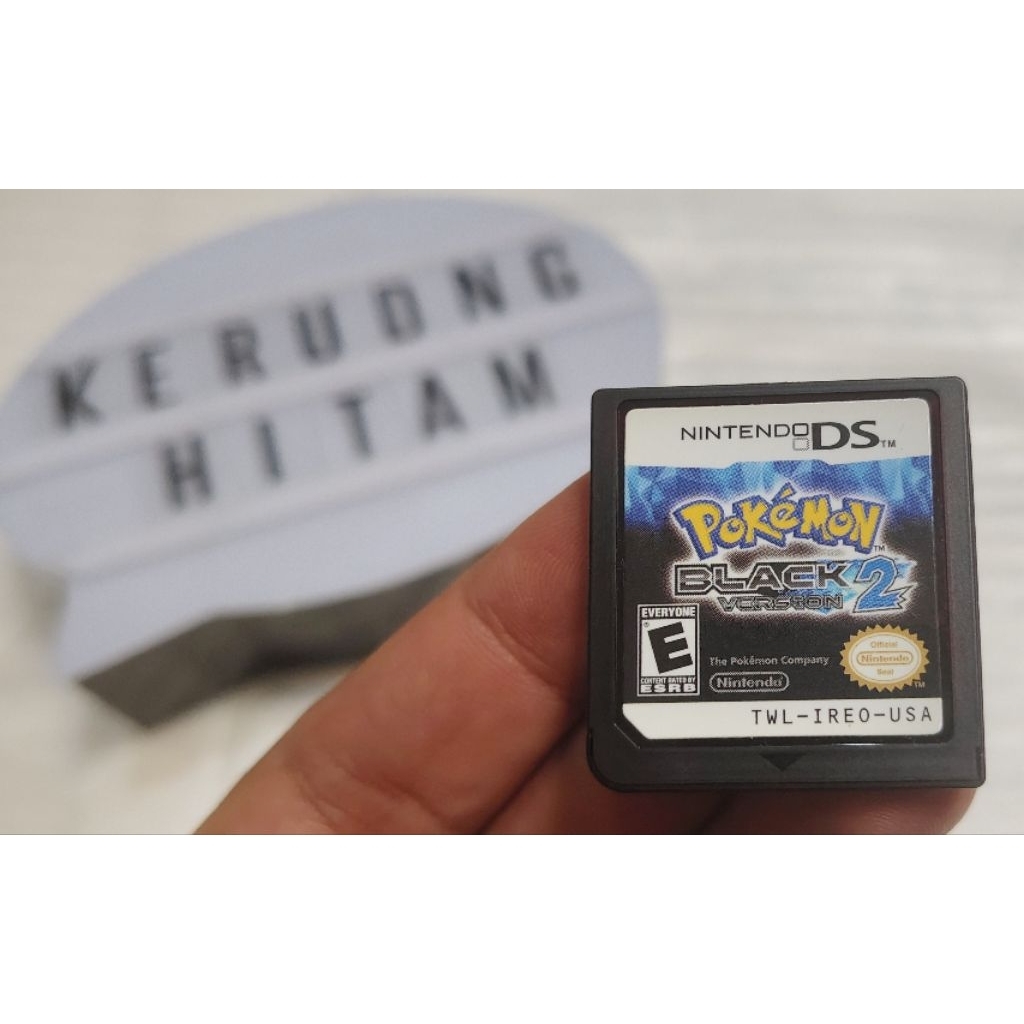 pokemon black version 2 nds original mulus tested