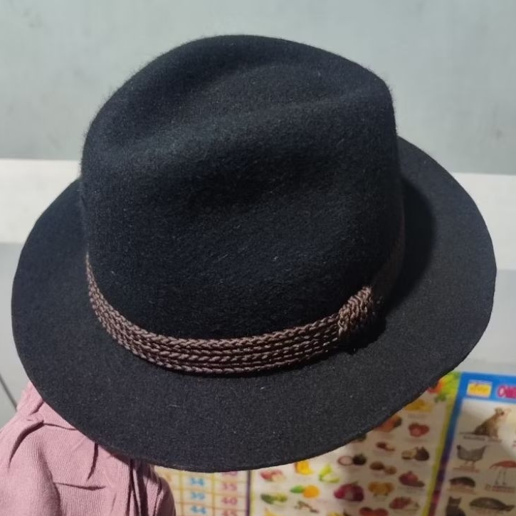 Topi Laken Fendora Asli, Topi Laken Asli, Topi Fedora, Topi Laken, Topi Wool, Topi Import, Topi Lake