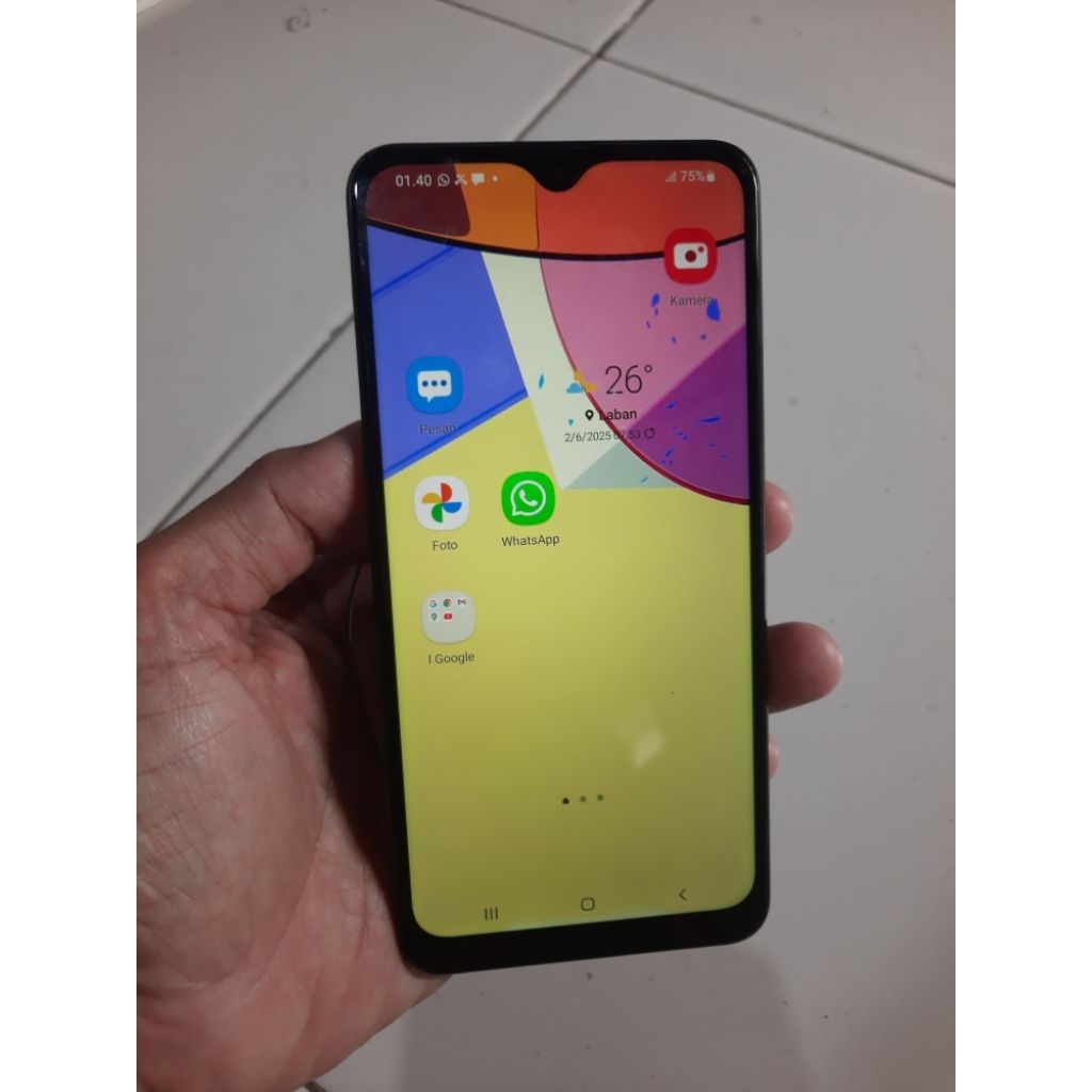 Lcd samsung A10s ori mulus