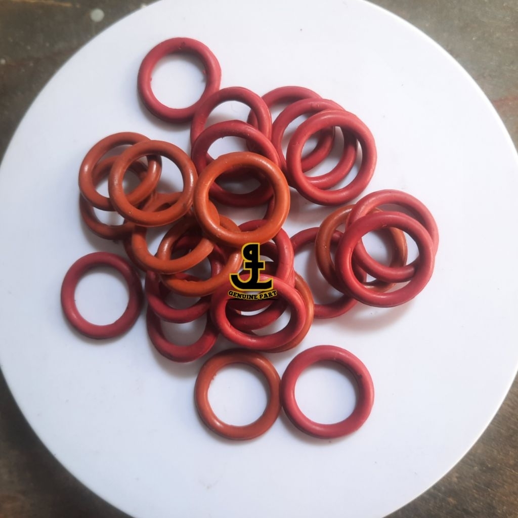 Oring Seal ID 15mm × OD 20MM Tebal 3,5mm | Karet Oring Senapan Angin Bahan Silikon Merah