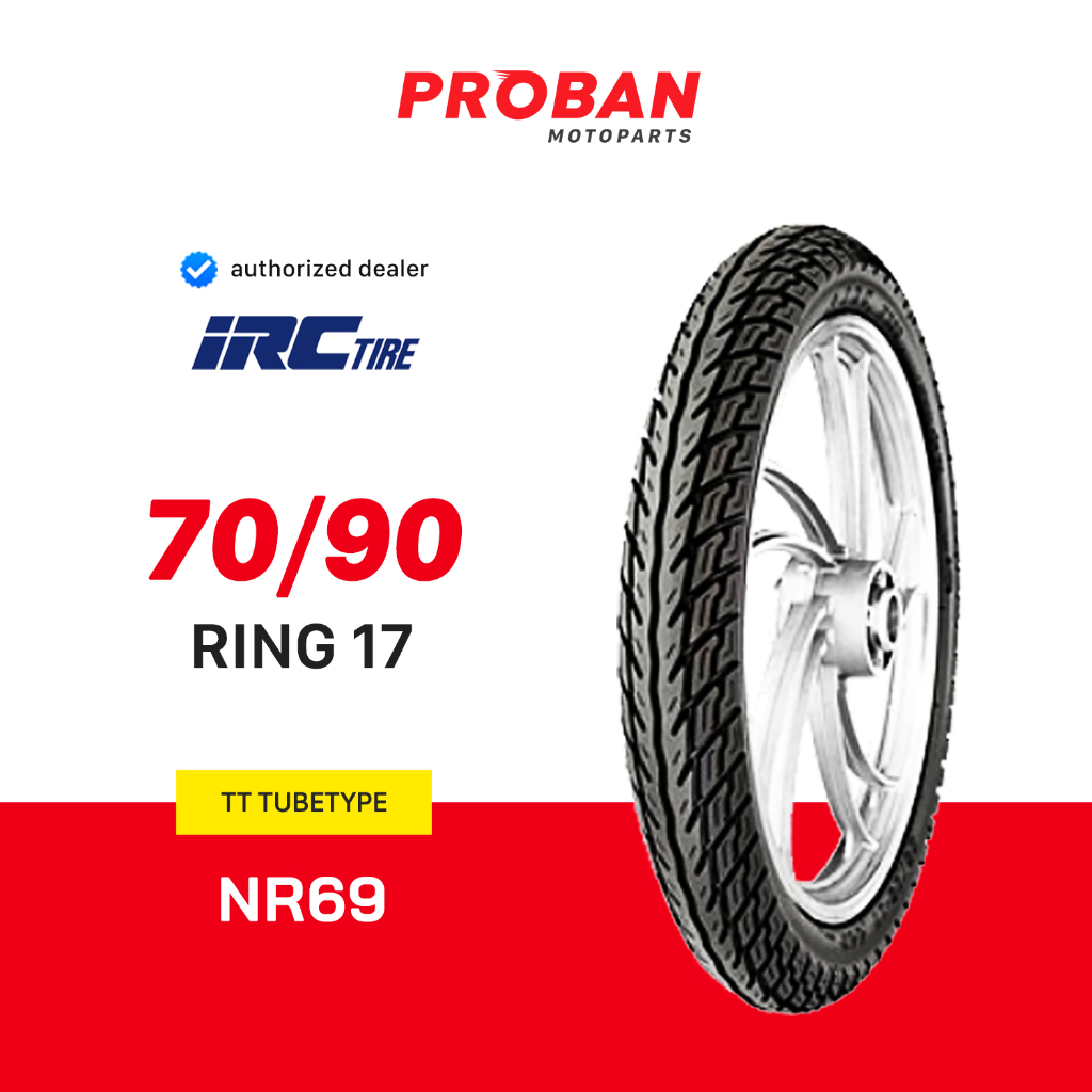Ban Motor Tubetype Ring 17 IRC TT NR69 70/90-17