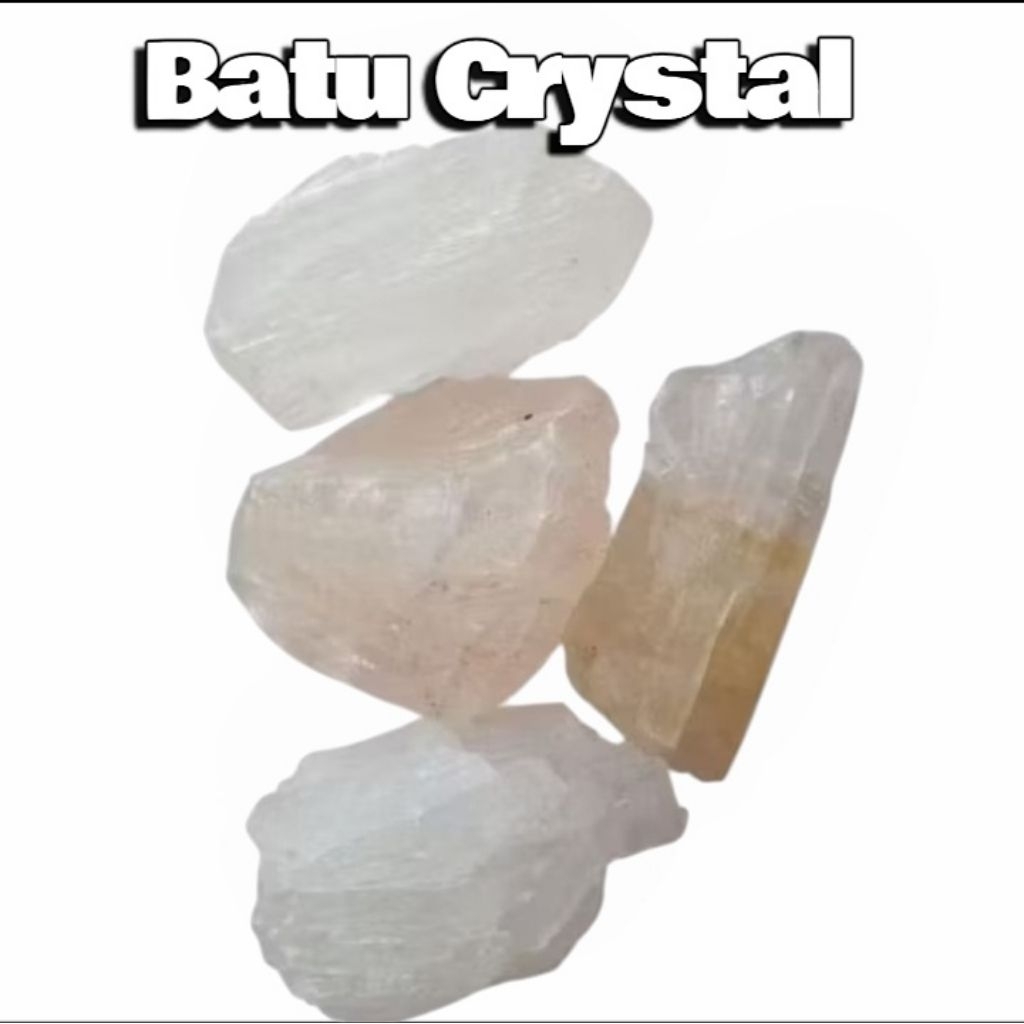 Batu Crystal Batu Bening Batu Aquascape Terarium Paludarium Per 1kg