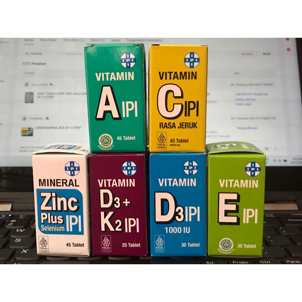 Vitamin IPI (A,C, Zinc,D3K2,D3,E)