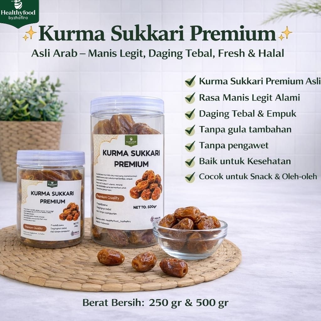 Sukari Premium/Kurma Sukari Lembut Original