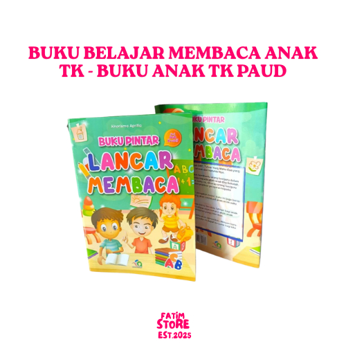 Buku Belajar Membaca Anak Tk - Buku Anak Tk Paud