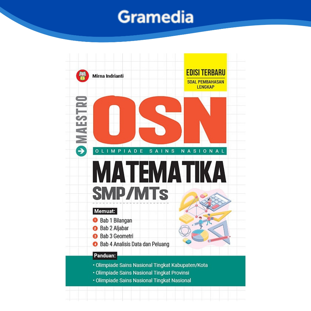 Gramedia Makassar - MAESTRO OSN MATEMATIKA UNTUK SMP/MTS