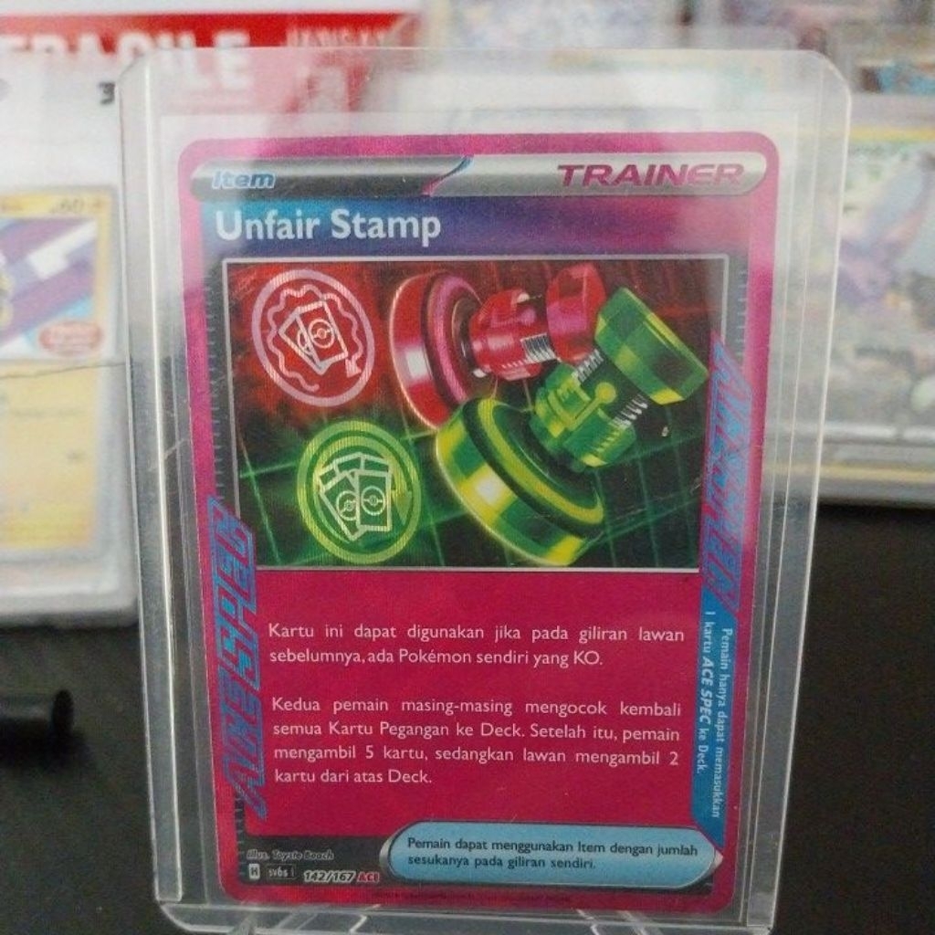 ACE Unfair Stamp #142 ID