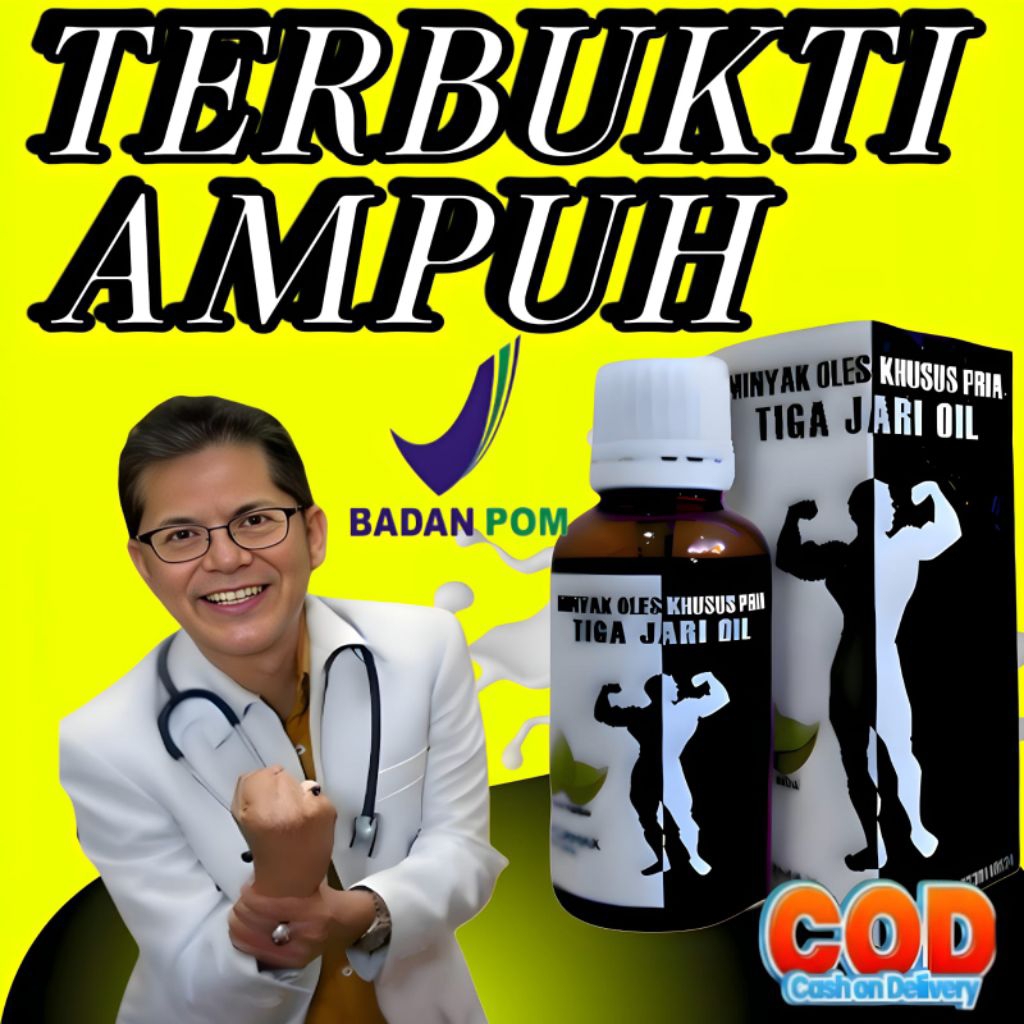 daun tiga jari asli minyak pembesar alat kelamin pria kuat tahan lama anti ejakulasi dini