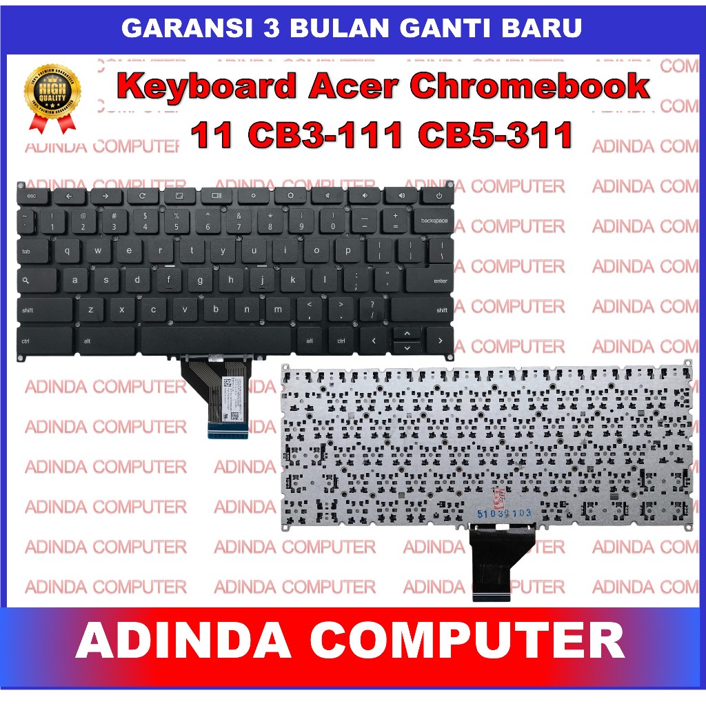 Keyboard Acer Chromebook 13 CB3-111 CB5-311 CB5-311P CB5-311P-T9AB CB5-311-T1UU CB5-311-T5BD CB5-311