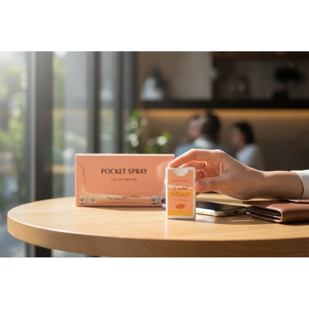 POCKET SPRAY PARFUM ARAB SABAYA ORIGINAL
