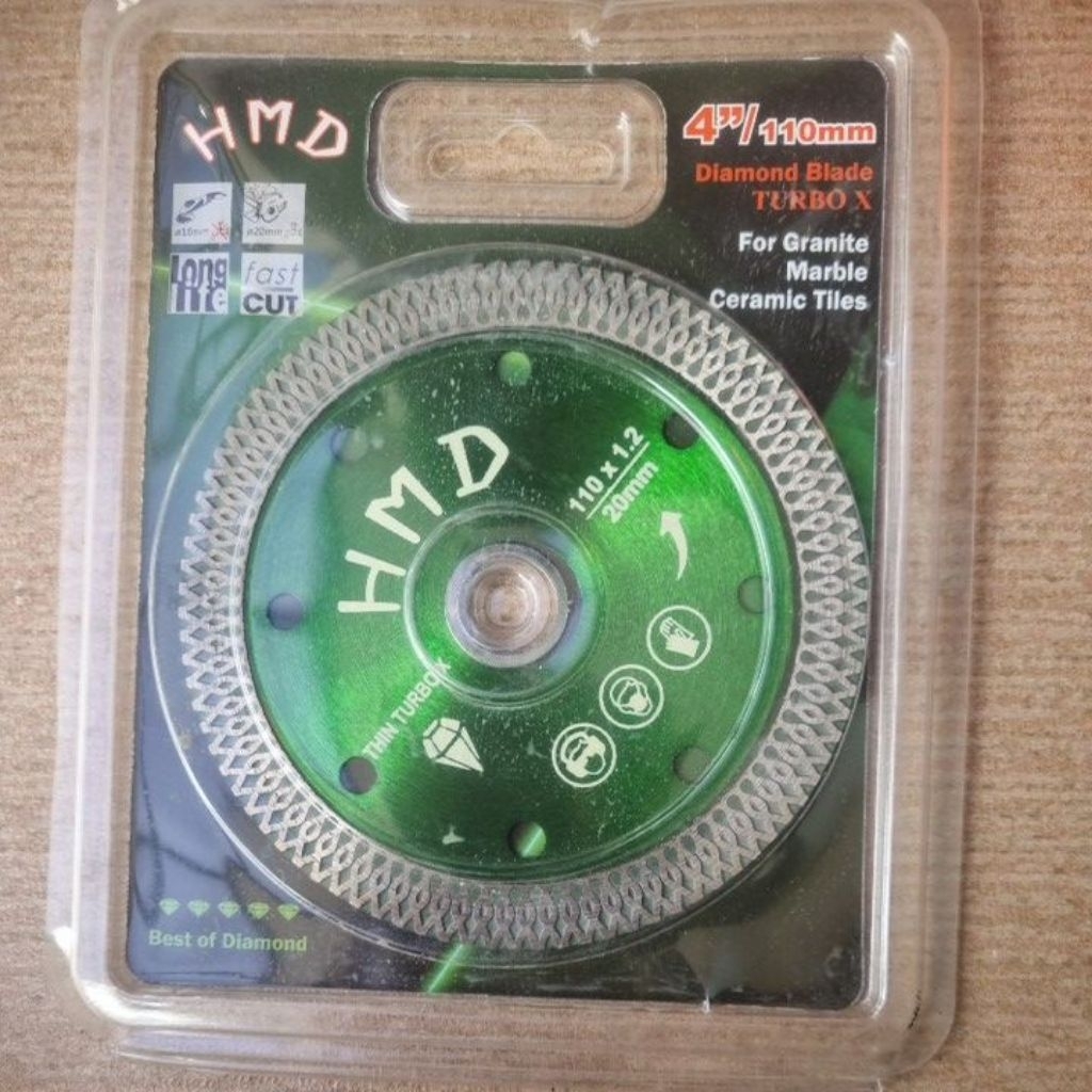 DIAMOND WHELL (POTONG KERAMIK) TURBO NET HMD HIJAU