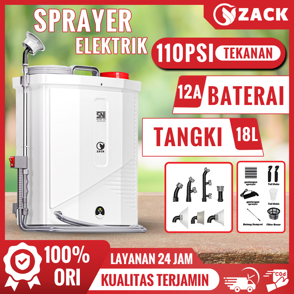 16 liter/ 18 liter  Sprayer Elektrik Anti Bocor Dan Aman alat semprot pertanian elektrik semprotan t