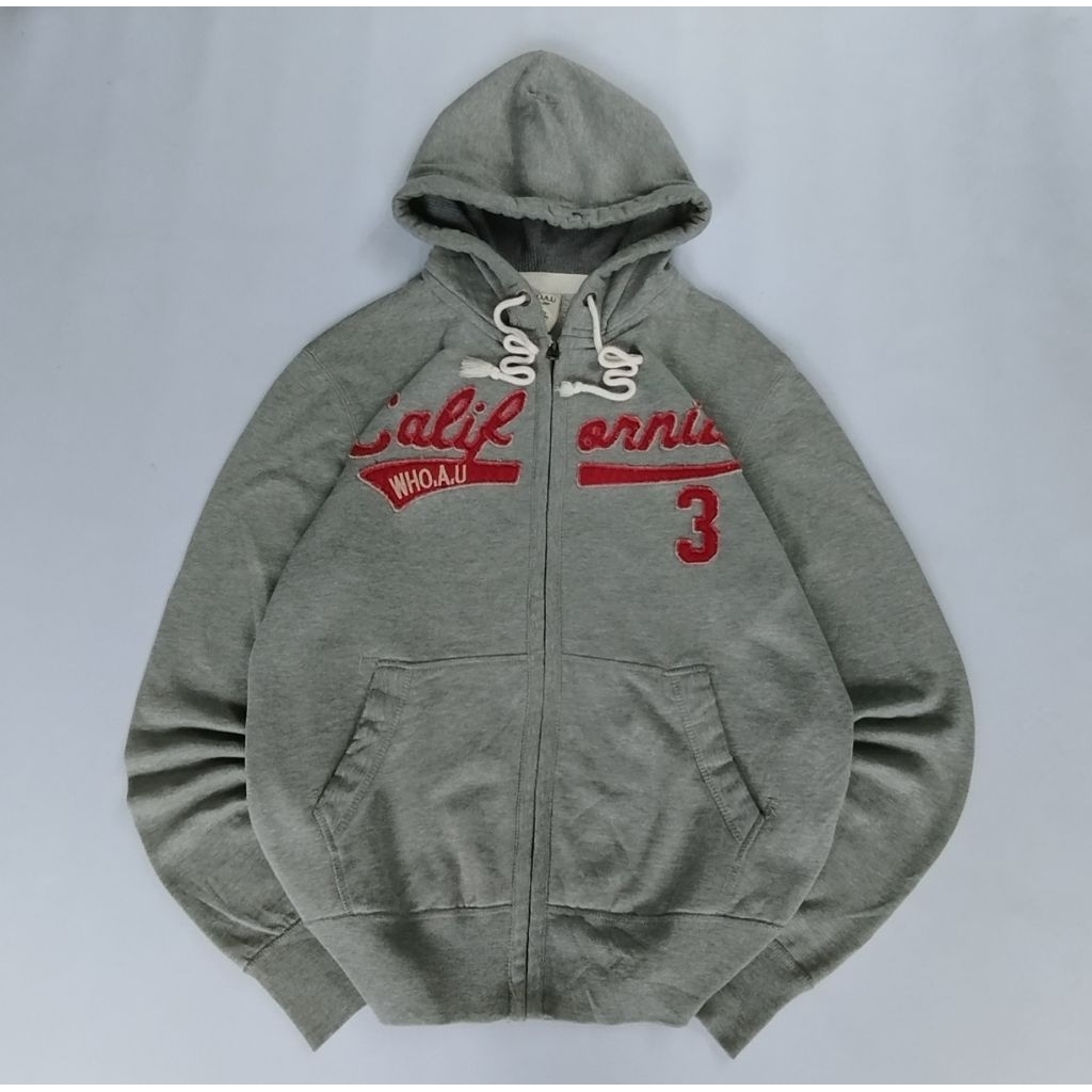 Hoodie Who AU California Original Bordir Logo