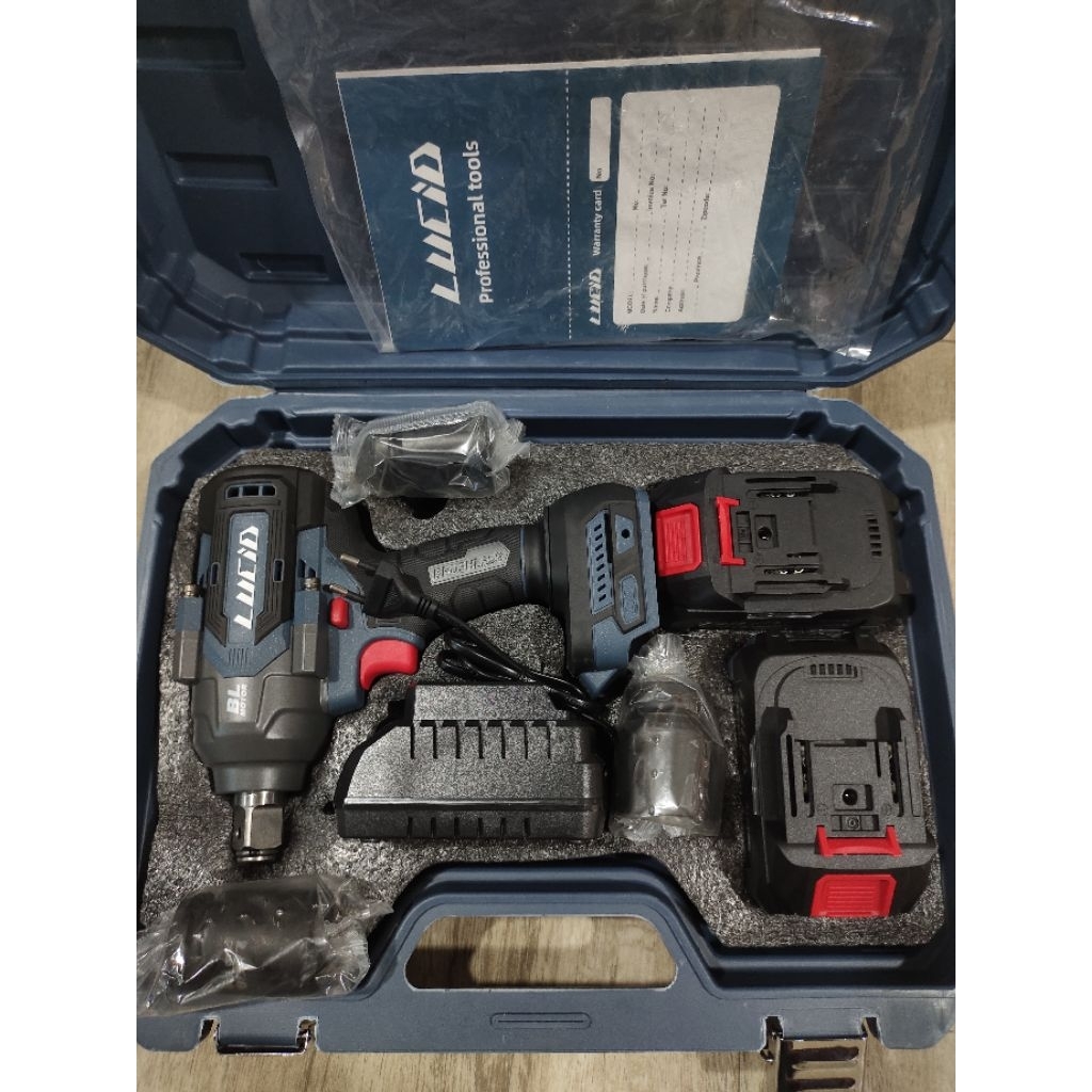 Impact Wrench Lucid Lh850 Fullset new