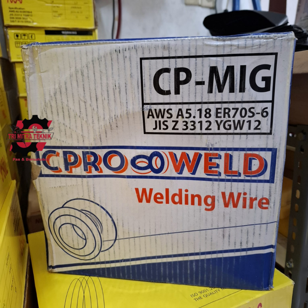 Kawat Las MIG Ukuran 1.0mm CPRO Weld AWS A5.18 ER70S-6