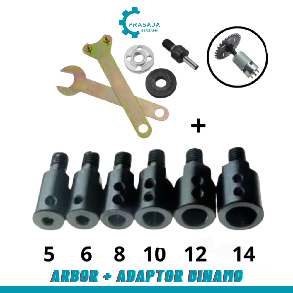 Paket Konektor Sambungan As Dinamo 775 Ke Gerinda Adaptor Dinamo Buat Mesin Pompa Jadi Gerinda Multi