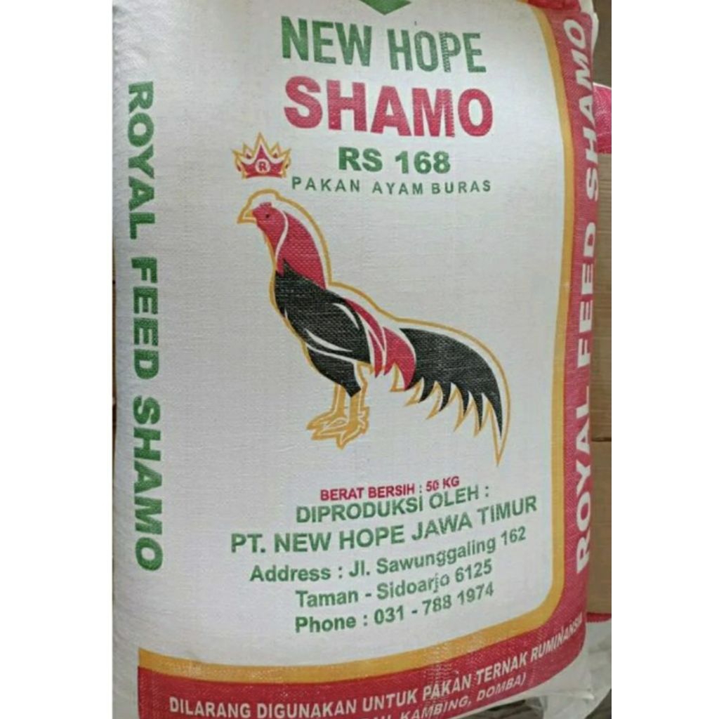 New hope Shamo pakan ayam sekilo