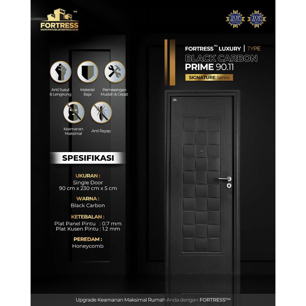 Fortress Prime Pintu Baja Pintu Rumah Pintu Kamar Pintu Utama