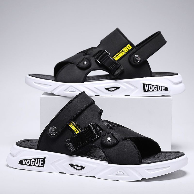 Sandal Vogue Tali Pria / Sandal Slip On Anti Slip Sol Tebal Empuk Trendy Kekinian / Sandal Gunung Pr