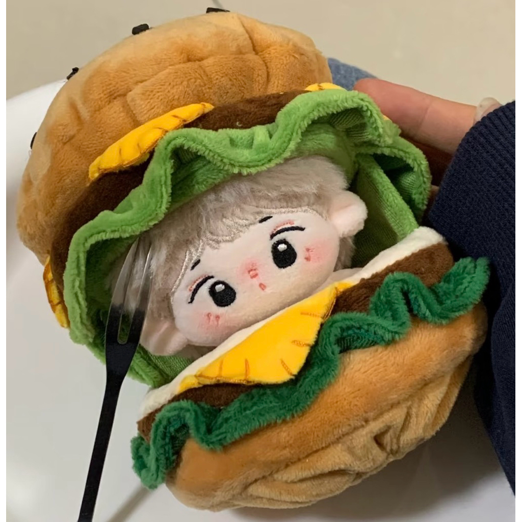 Doll clothes burger 10cm clothes only 10cm
