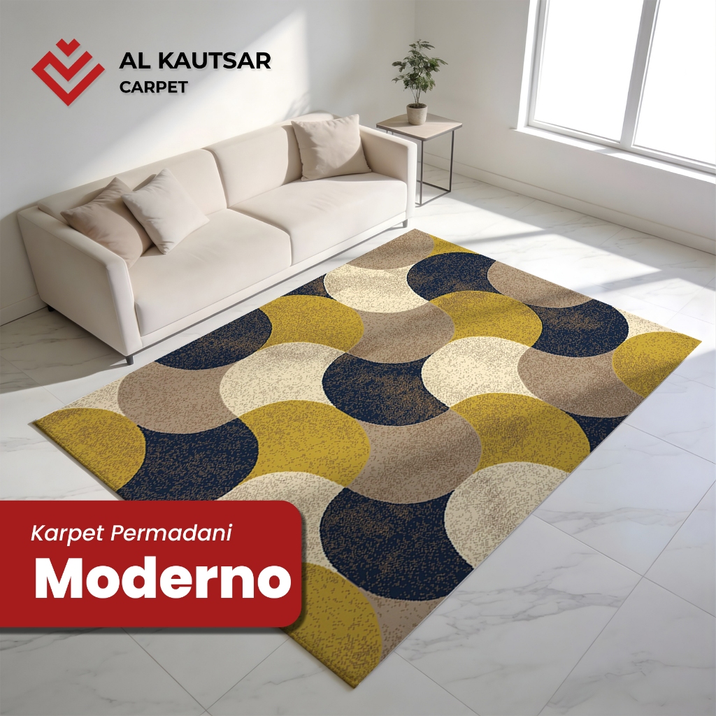 ALKAUTSAR Karpet Permadani Lantai Moderno