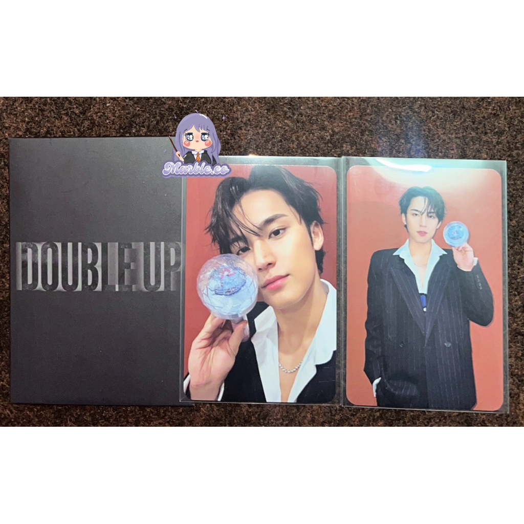 [SET 2 PC] PHOTOCARD SEVENTEEN CARATZONE CXM DOUBLE UP MINGYU
