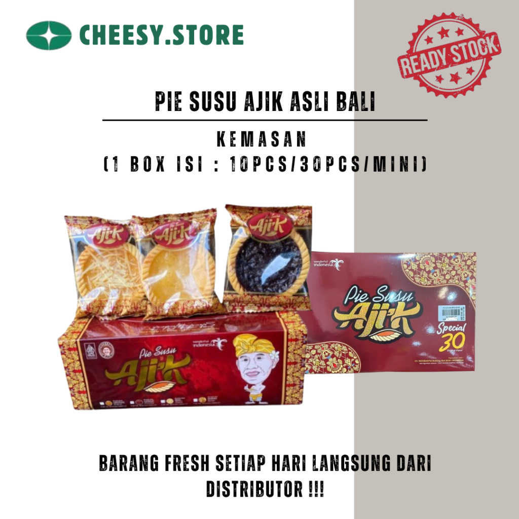 Pie Susu Ajik Oleh Oleh Khas Bali
