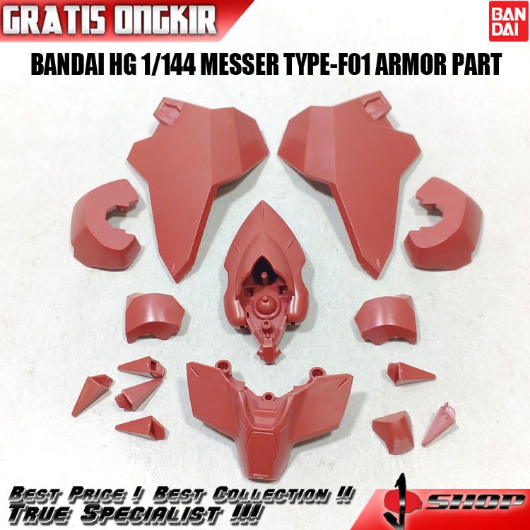 BANDAI HG 1/144 MESSER TYPE-F01 ARMOR PART HG3760