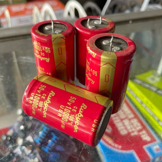 elco 10000uf 50v rubycon original