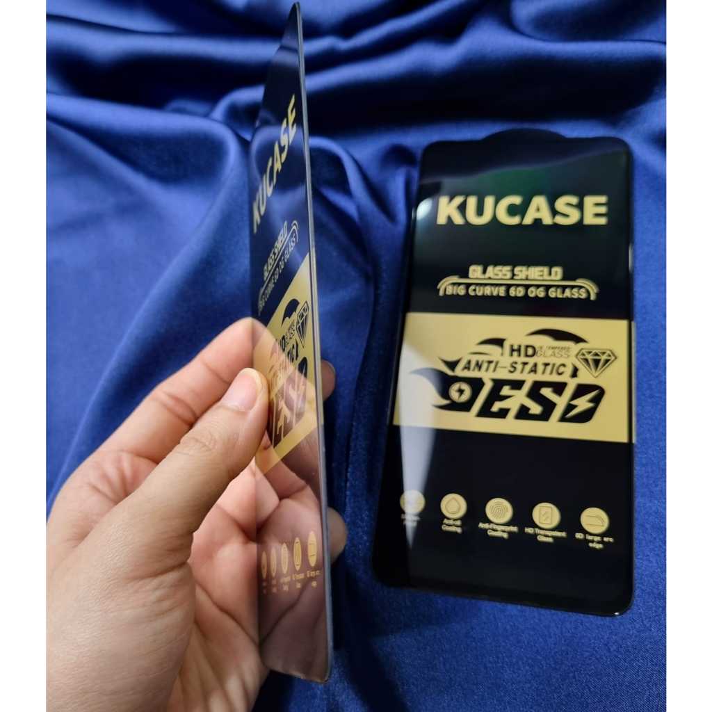 tg esd realme c85 realme 15t tg esd clear tempered glass bening