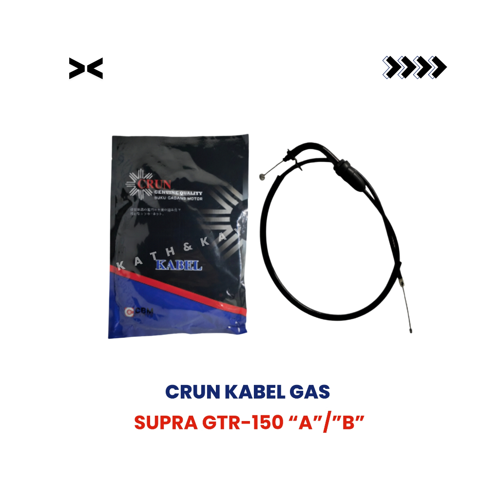 Kabel Gas Supra GTR 150 A | Kabel Throttle GTR – CRUN