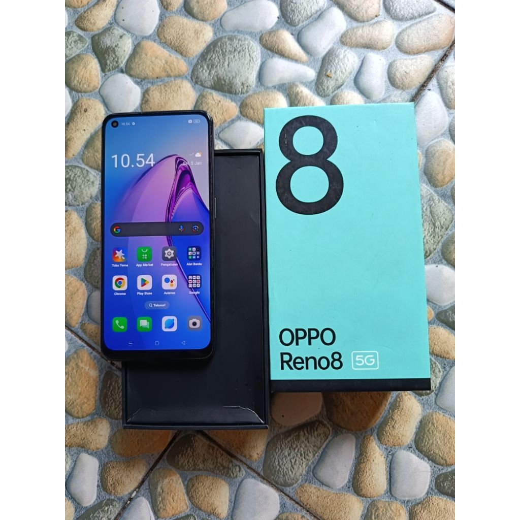 Oppo Reno8 5G Ram 8/256GB hp dus (Second)