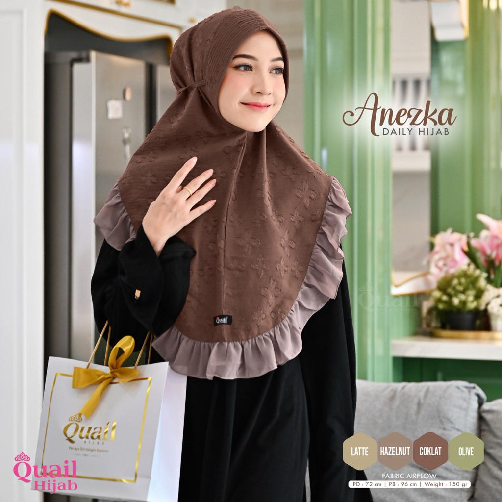 Quail Hijab - ANEZKA HIJAB INSTAN ORI QUAIL