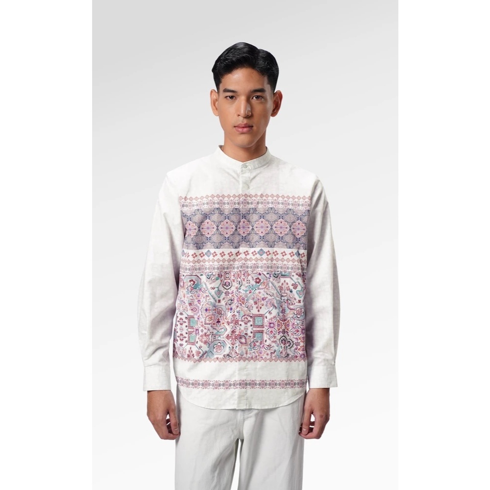 BENANG JARUM - Marchesa Men Shirt Long Sleeve - Lulu / Koko Pria Lebaran 2026