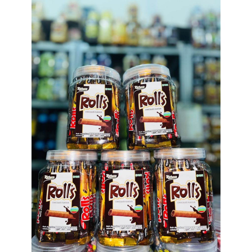 Nabati Rolls Coklat dan Nabati Rolls Keju