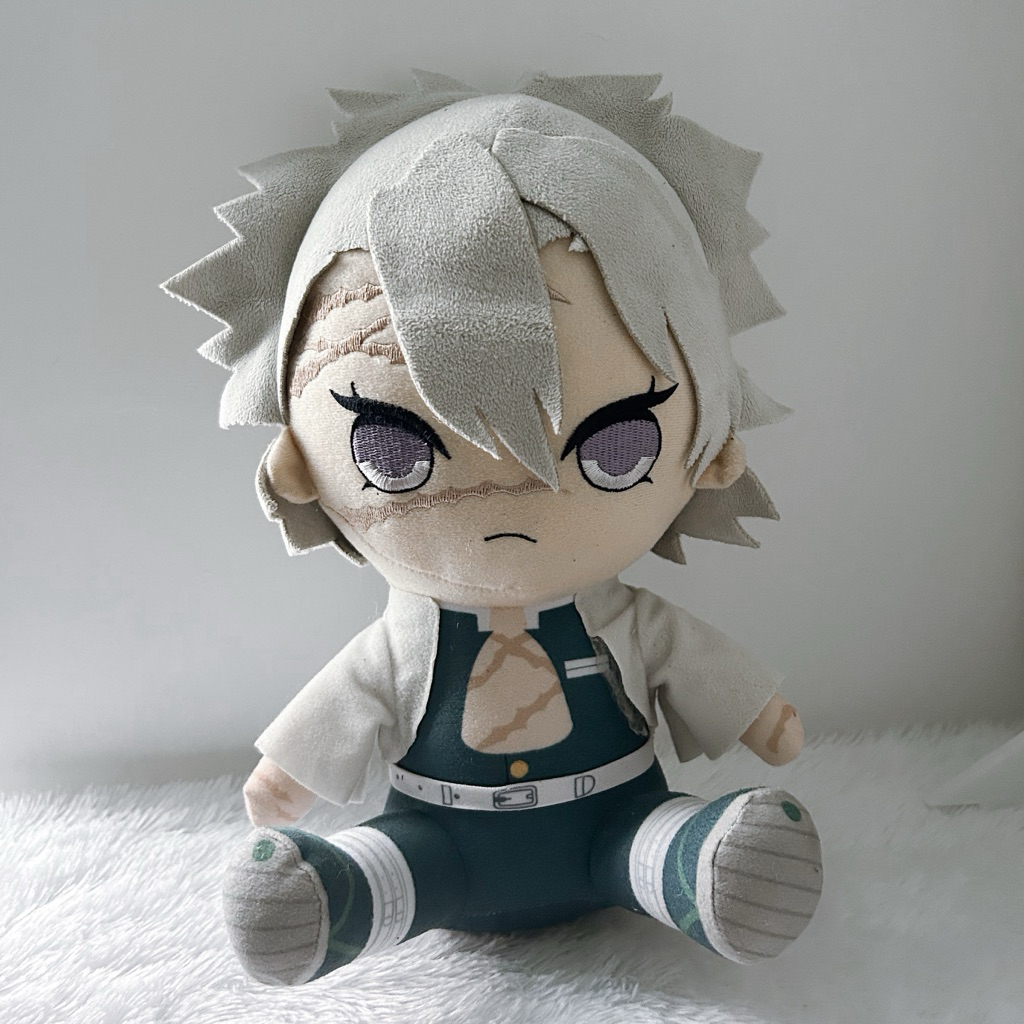 (READY STOCK) Official Plush Demon Slayer - BIG Furyu Sanemi Doll Boneka