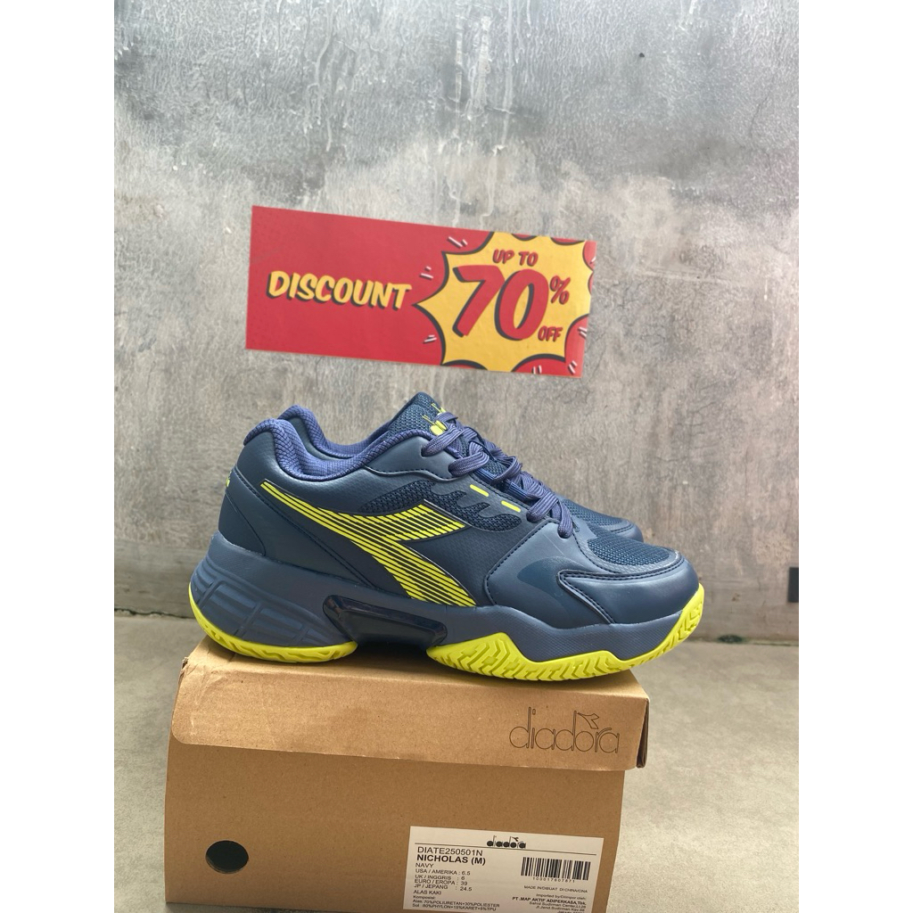 Diadora Nicholas Tennis Mens - Navy