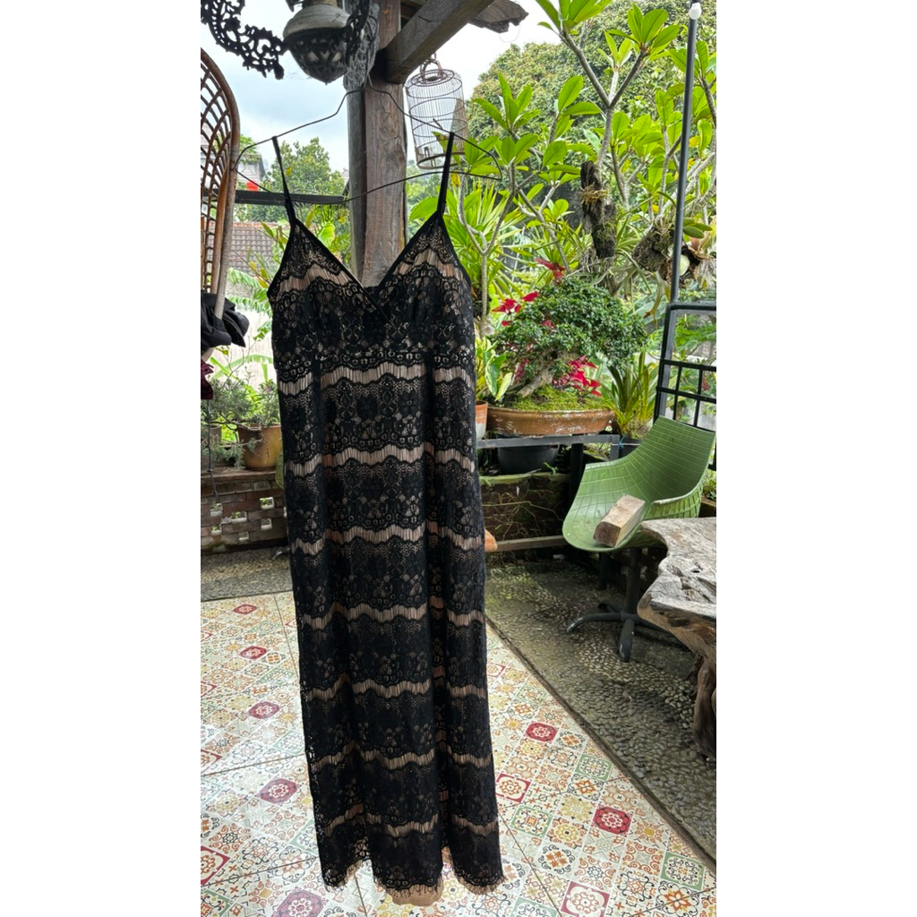 Preloved/DressHitam/DressWedding/WeddingDress/glamor/DressBrukat