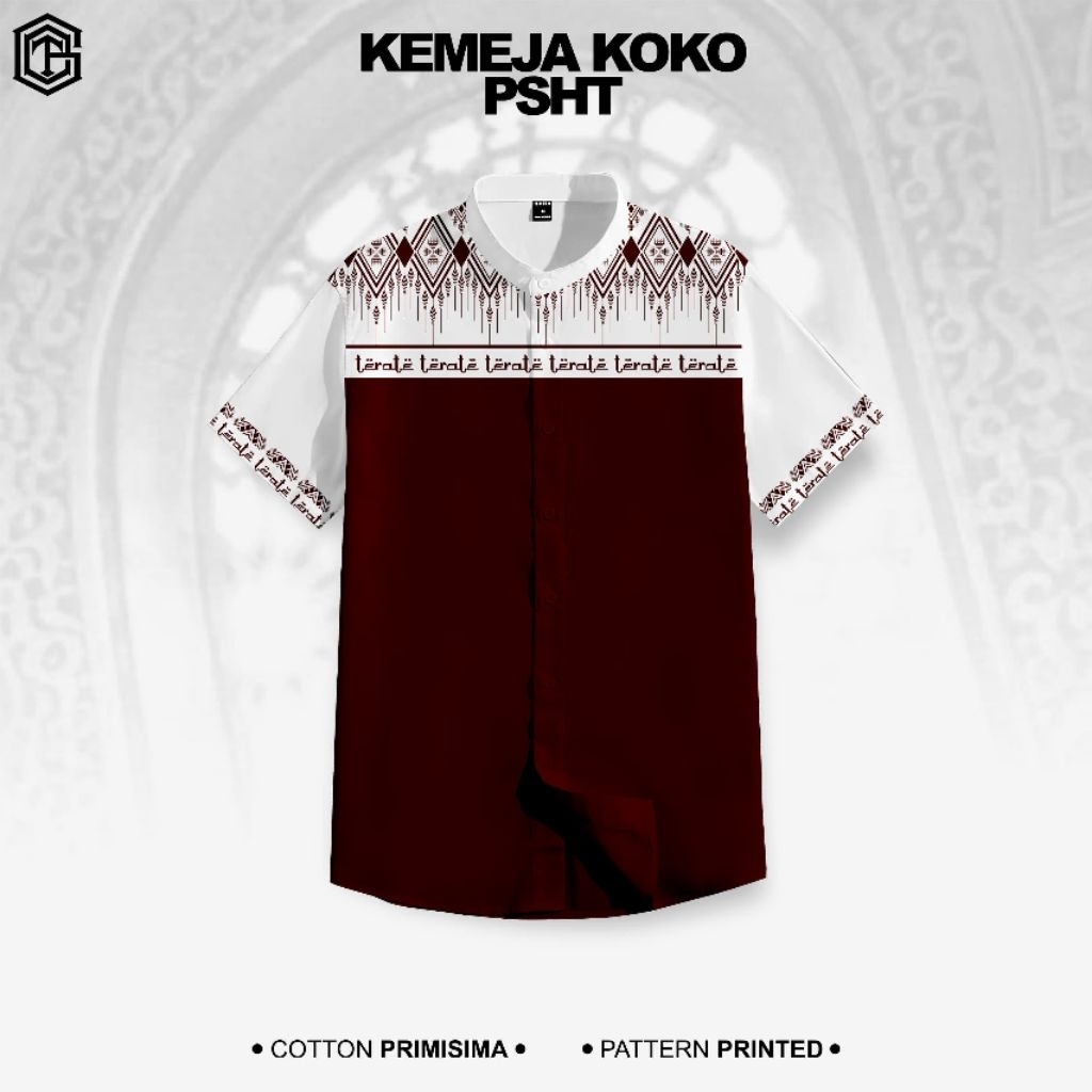BAJU KOKO MUSLIM PSHT - BAJU MUSLIM PSHT KEKINIAN - KOKO PSHT - PSHT