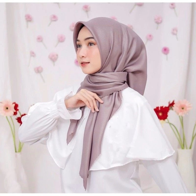 Shinar Glamour Hijab Segiempat Sinar Glamour LaserCut Glamour Gliter Premium
