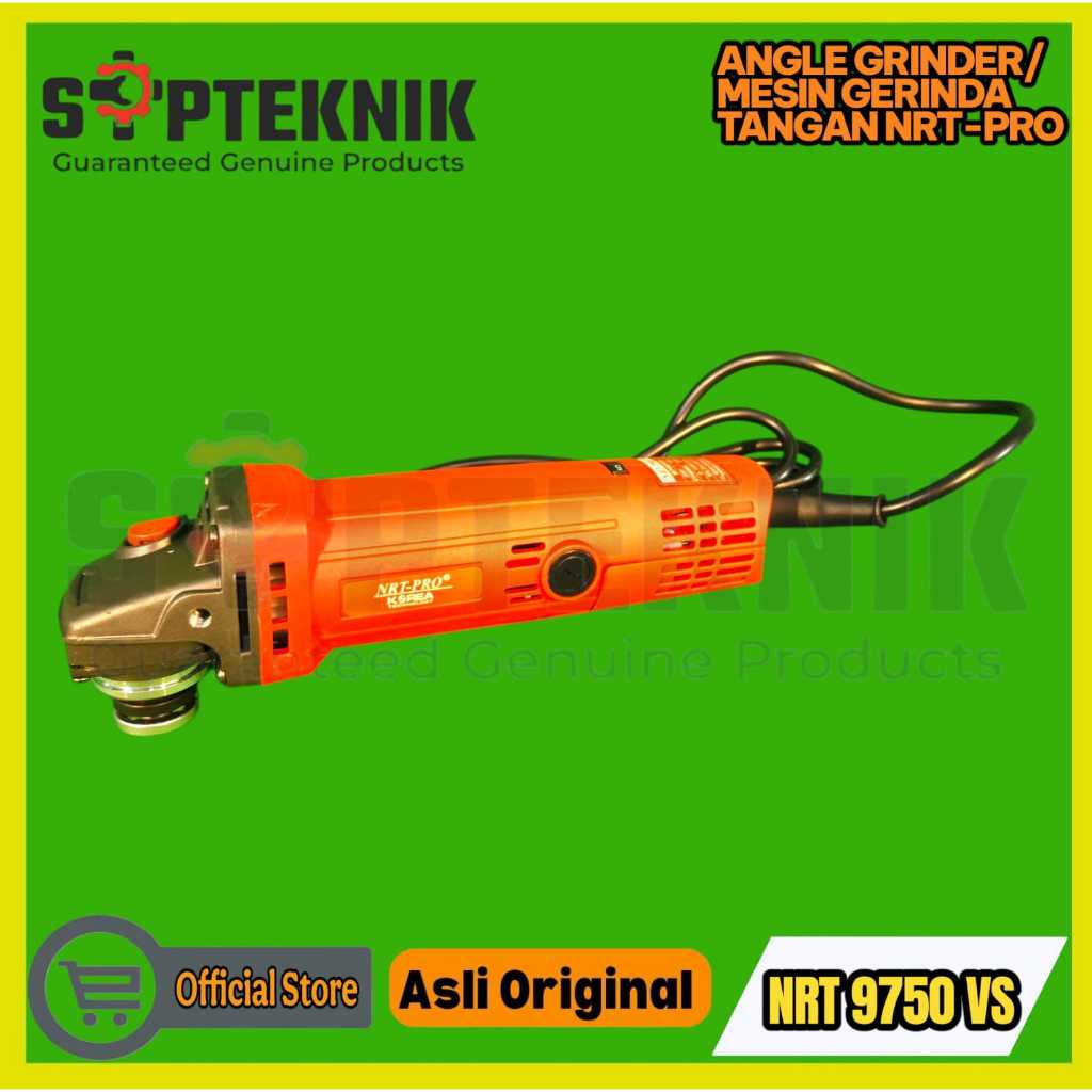 MESIN GERINDA TANGAN NRT 9750VS VARIABLE SPEED 4" NRT-PRO