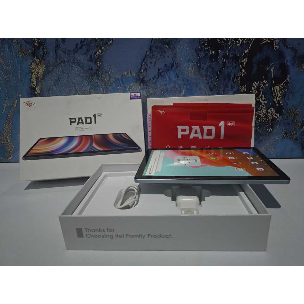 HP TABLET SECOND SEKEN ITEL PAD 1 4/128 GB