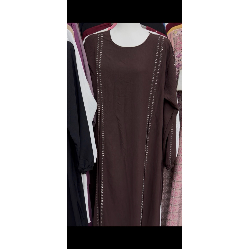 ABAYA GAMIS CRINKLE LD 120