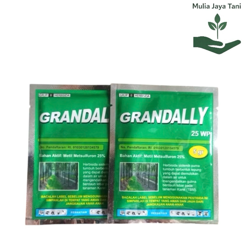 Herbisida GRANDALLY 25WP Kemasan 5 Gram || Herbisida Sistemik Grandally