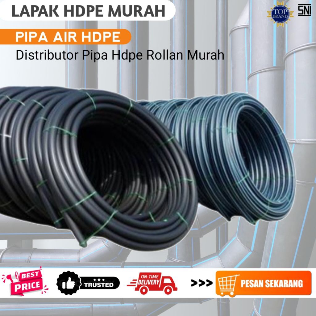 Pipa Hdpe 4 Inch | Distributor Pipa Hdpe | Harga 1 Roll